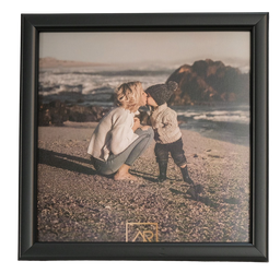 Ramka na zdjęcie, kwadratowa 20x20 czarna