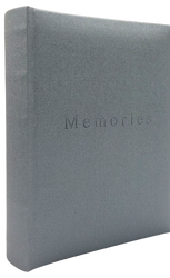 Album kieszeniowy na 200 zdjęć 10x15 szary Memories