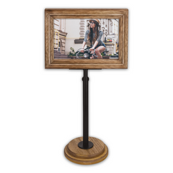 Ramka drewniana z cokołem 10x15