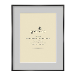 Czarna ramka z passepartout na zdjęcie 15x20