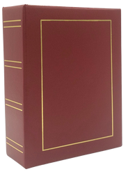 Album kieszeniowy na 200 zdjęć 10x15 Classic bordowy