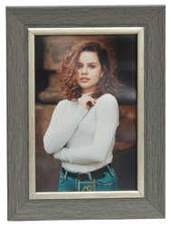 Ramka na zdjęcie 21x29,7 Flash szara nowoczesna A4