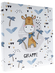 Album nitowany na 500 zdjęć 10x15 dziecięcy z żyrafą