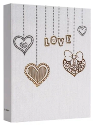 Album kieszeniowy 36 zdjęć 13x18 Love z sercami