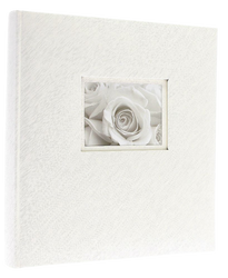 Album kieszeniowy na 500 zdjęć 10x15 Love White z okienkiem