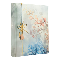 Album kieszeniowy na 300 zdjęć 13x18 Flora Blue kwiatowy