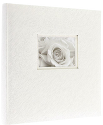 Album tradycyjny 60 czarnych stron Love White z okienkiem