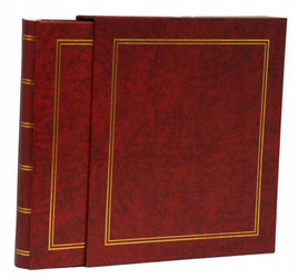 Album na zdjęcia wsuwane 10x15 500 zdjęć bordowy + box