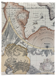 Album kieszeniowy na 200 zdjęć 10x15 Mapa ekoskóra