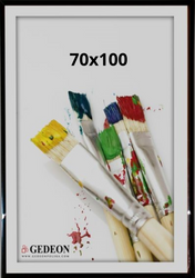 Duża ramka na zdjęcie plakat 70x100 czarna z tworzywa