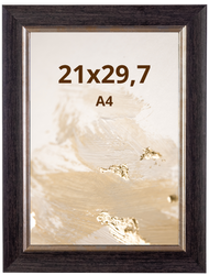 Ramka na zdjęcie 21x29,7 A4 Sicilia ciemny brąz drewniana