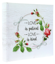 Album kieszeniowy na 200 zdjęć 10x15 ART Love kwiatowy