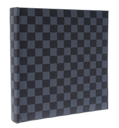 Album kieszeniowy na 200 zdjęć 10x15 szaro-czarna szachownica