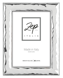 Ramka na zdjęcie 15x20 Elegant metalowa srebrna