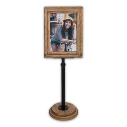 Ramka drewniana z cokołem 10x15