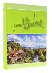 Album kieszeniowy Widok 200/10x15 zielony View