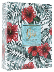 Album kieszeniowy na 100 zdjęć 10x15 Flower czerwone kwiaty