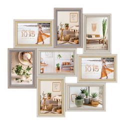 Multirama galeria drewniana na 8 zdjęć 10x15 Naturale Beige
