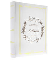 Album kieszeniowy Classic White 50 zdjęć 15x21, personalizacja Komunia Św.