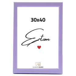 Ramka na zdjęcie 30x40 Aura fioletowa z plexi