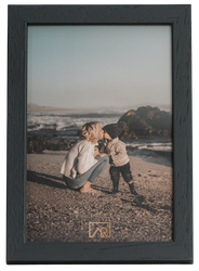 Ramka na zdjęcie drewniana 21x29,7 PINA czarna A4