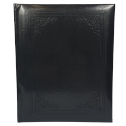 Album na zdjęcia wsuwane 500 zdjęć 10x15 ekoskóra czarny Fines