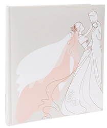 Album kieszeniowy 50 zdjęć 13x18 motyw ślubny Mist