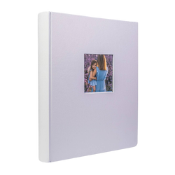 Album tradycyjny z okienkiem 100 czarnych stron Belize Light Blue