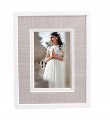 VELVET 40X50 Ramka -37 Grey