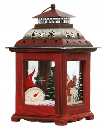 Latarnia świąteczna Boże Narodzenie ozdoba lampion