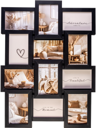 Duża galeria na 12 zdjęć 10x15 Jork czarna elegancka