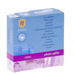 Foto przylepce, podklejki do zdjęć 1000 szt. Henzo