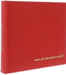 Album kieszeniowy 200 zdjęć 10x15 Memories czerwony