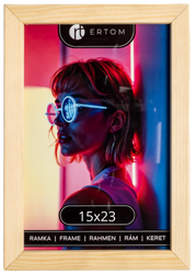 Ramka na zdjęcie 15x23 drewniana ALPINA naturalna
