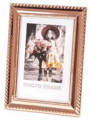 Ramka na zdjęcie 15x21 różowe złoto Fancy nowoczesna