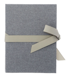 Album jamnik harmonijka 12 zdjęć 15x21 Linen Grey