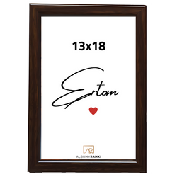 Ramka na zdjęcie 13x18 brązowa