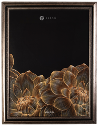 Ramka na zdjęcie 40x50 szara szeroka rama Natali