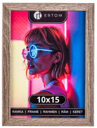 Ramka na zdjęcie 10x15 drewniana ALPINA dąb antyczny