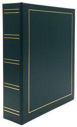 Album kieszeniowy 304 zdjęcia Classic zielony czarne karty