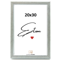 Ramka na zdjęcie 20x30 stare srebro Aura