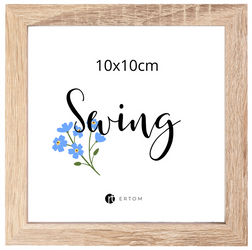 Ramka na zdjęcie 10x10 naturalna skandynawska Multi-Swing