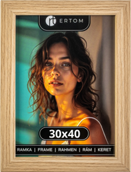 Ramka na zdjęcie 30x40 naturalna klasyczna Vienna