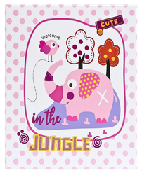 Album kieszeniowy 200 zdjęć 10x15 dziecięcy ze słonikiem