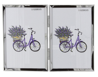 Ramka metalowa na zawiasach 2 zdjęcia 15x21