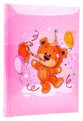 Album kieszeniowy na 100 zdjęć 10x15 dziecięcy dla dziewczynki