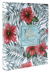 Album kieszeniowy na 200 zdjęć 10x15 Flower czerwony