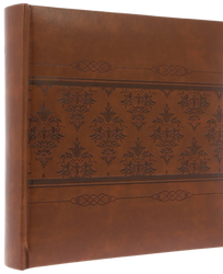 Album kieszeniowy 200 zdjęć 10x15 ART brązowa ekoskóra