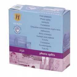 Foto przylepce, podklejki do zdjęć 250 szt. Henzo