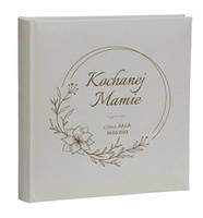Album kieszeniowy na 200 zdjęć 10x15 Clean White, personalizacja Dzień Mamy